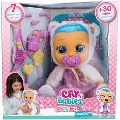 41022 Край Бебис Кукла Кристал заболела интеракт. плачущая с акс. Cry Babies