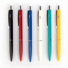 Ручка шариковая, автоматическая PIANO "005", 0,7 мм, пластик, масляная основа, корпус цвет ассорти,