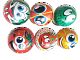 миниатюра CQ-31 мяч пластизоль 23 см 6 цветов