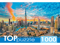 ШТТП1000-7181 TOPpuzzle. ПАЗЛЫ 1000 элементов. ШТТП1000-7181 Закат в Дубае