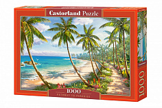 Пазлы C-104666 Райское побережье, 1000 деталей Castor Land