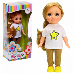 В-3971 Кукла Ася яркая звездочка ,28 см, пластмассовая