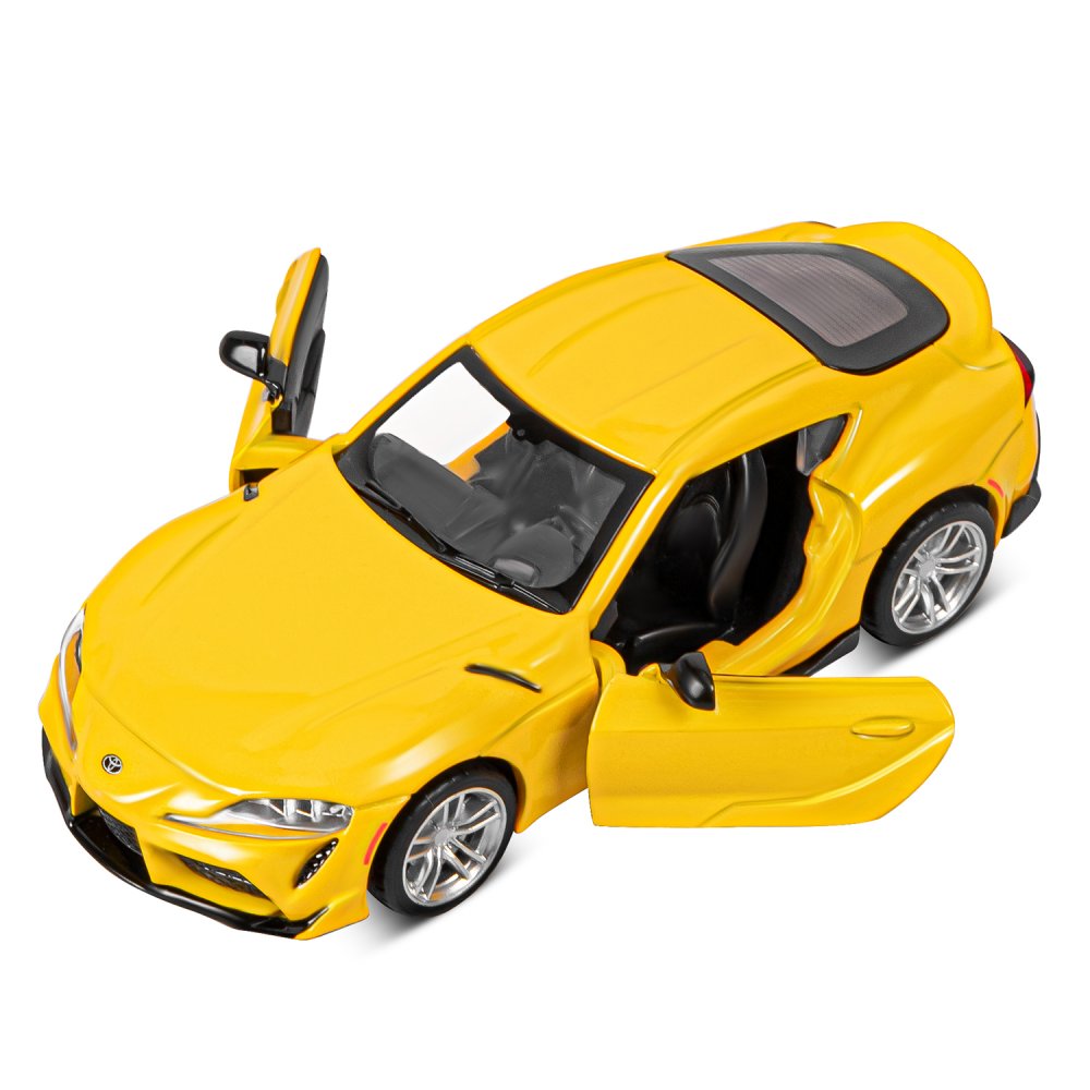 Купить 1251475JB Машинка металл. 1:31 Toyota Supra [US], желтый, откр.  двери и капот, свет, звук, инерция в - цены в Армянске