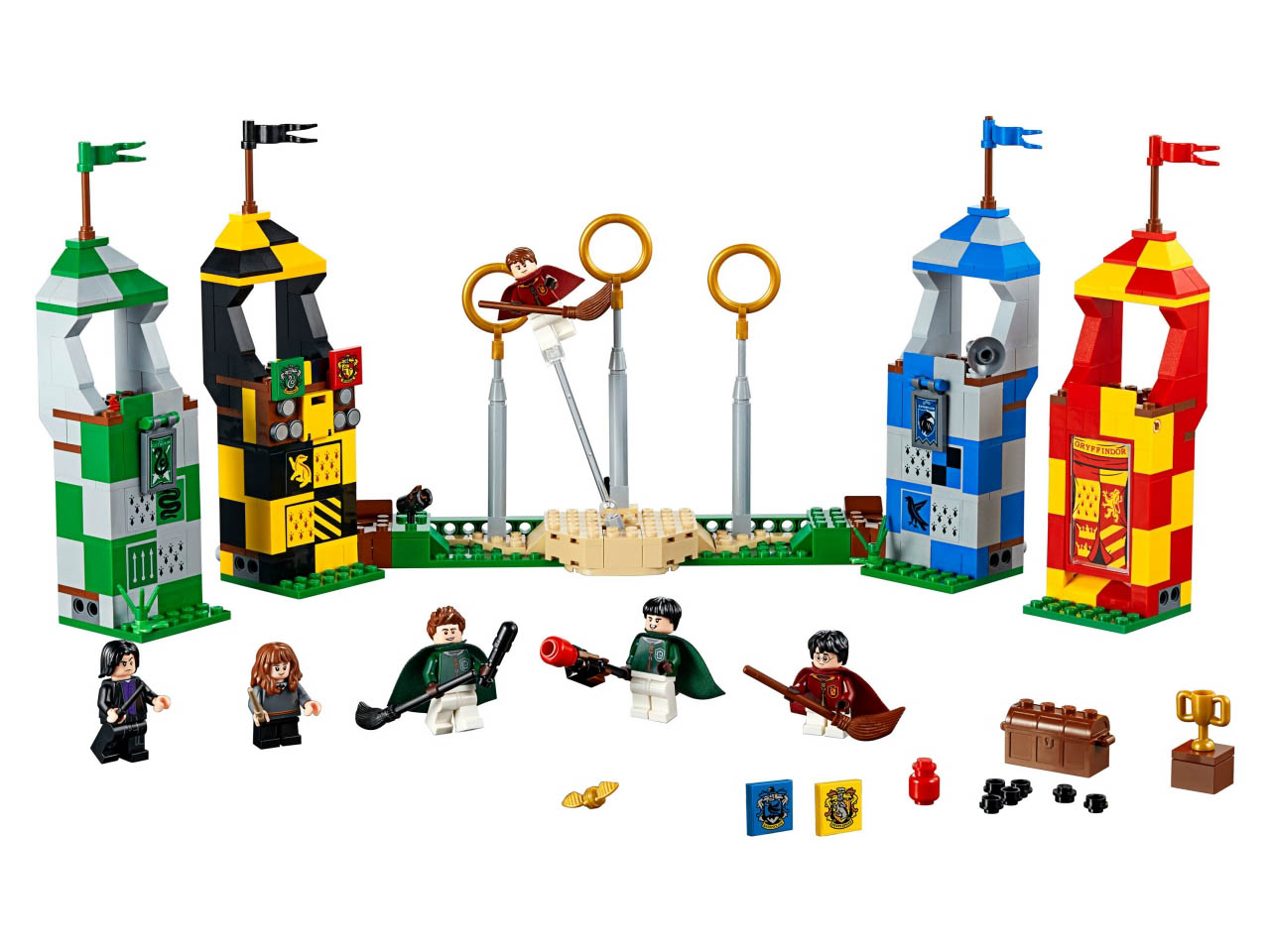 Купить Lego 75956 Игрушка Гарри Поттер Матч по квиддичу - цена от 2 489 ₽ в  Саки