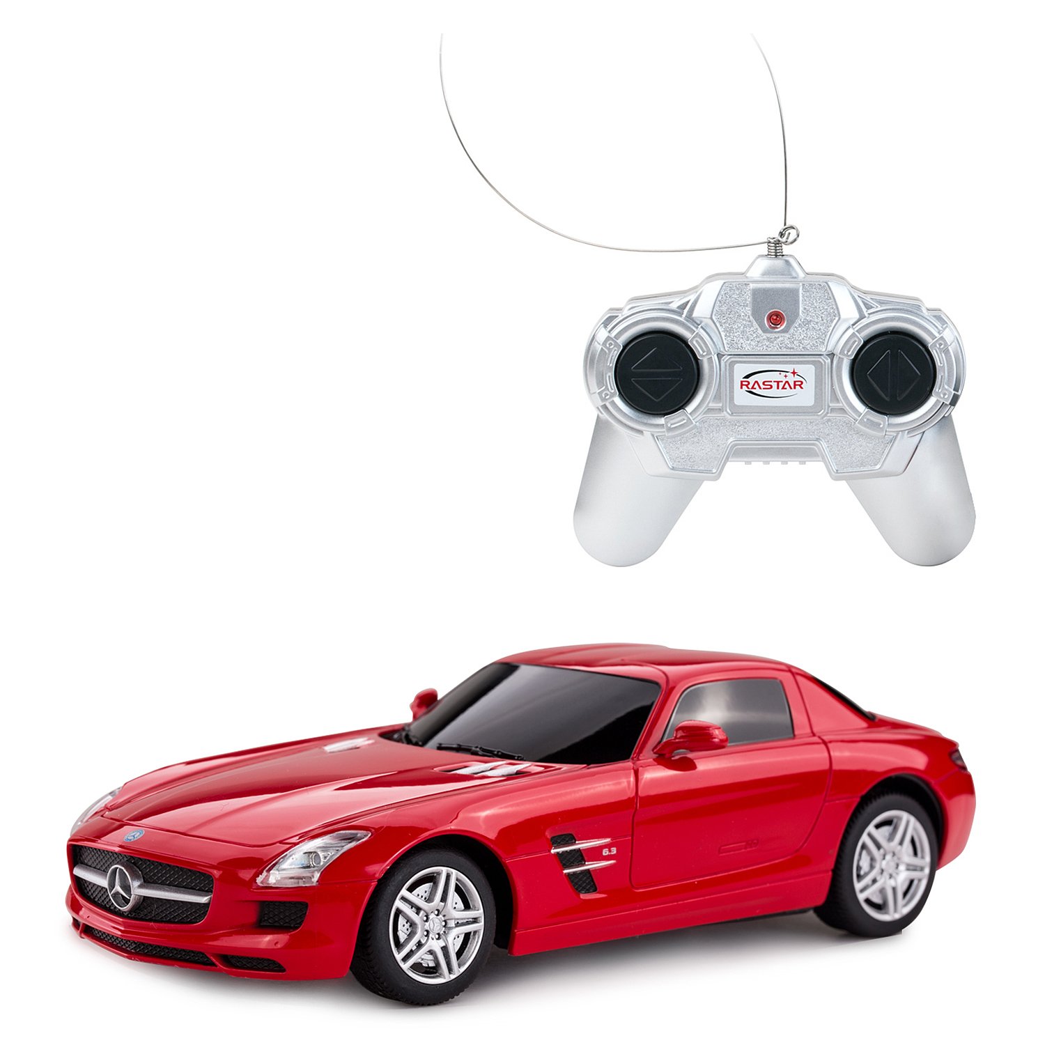 Купить 40100 Машина р/у 1:24 Mercedes SLS AMG, 19см в асс-те  Радиоуправляемые игрушки - цена от 980 ₽ в Симферополе