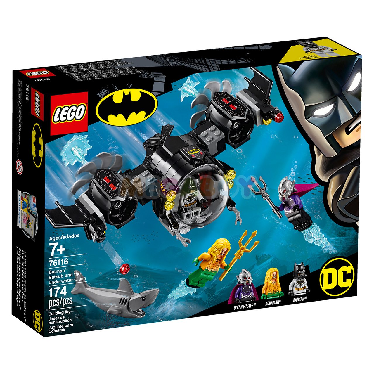 Купить 76116 Констр-р LEGO Super Heroes Подводный бой Бэтмена - цена от 1  768 ₽ в Симферополе