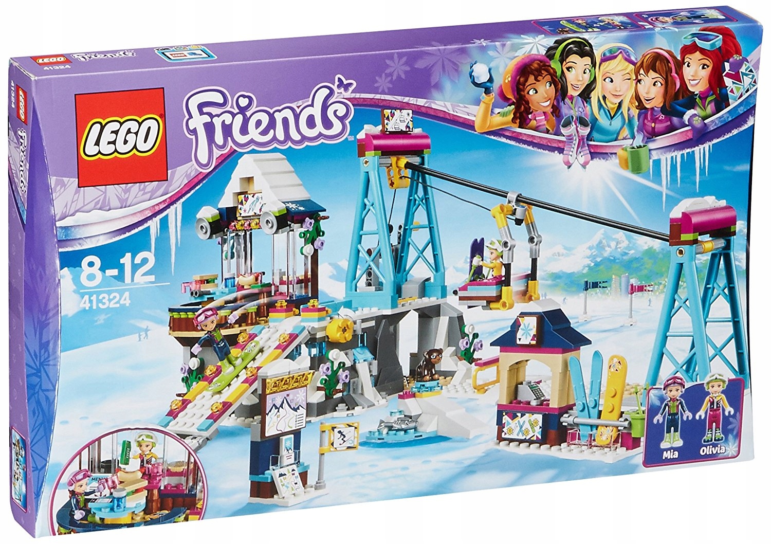 Lego 41324 К-р FRIENDS Горнолыжный курорт. Подъемник