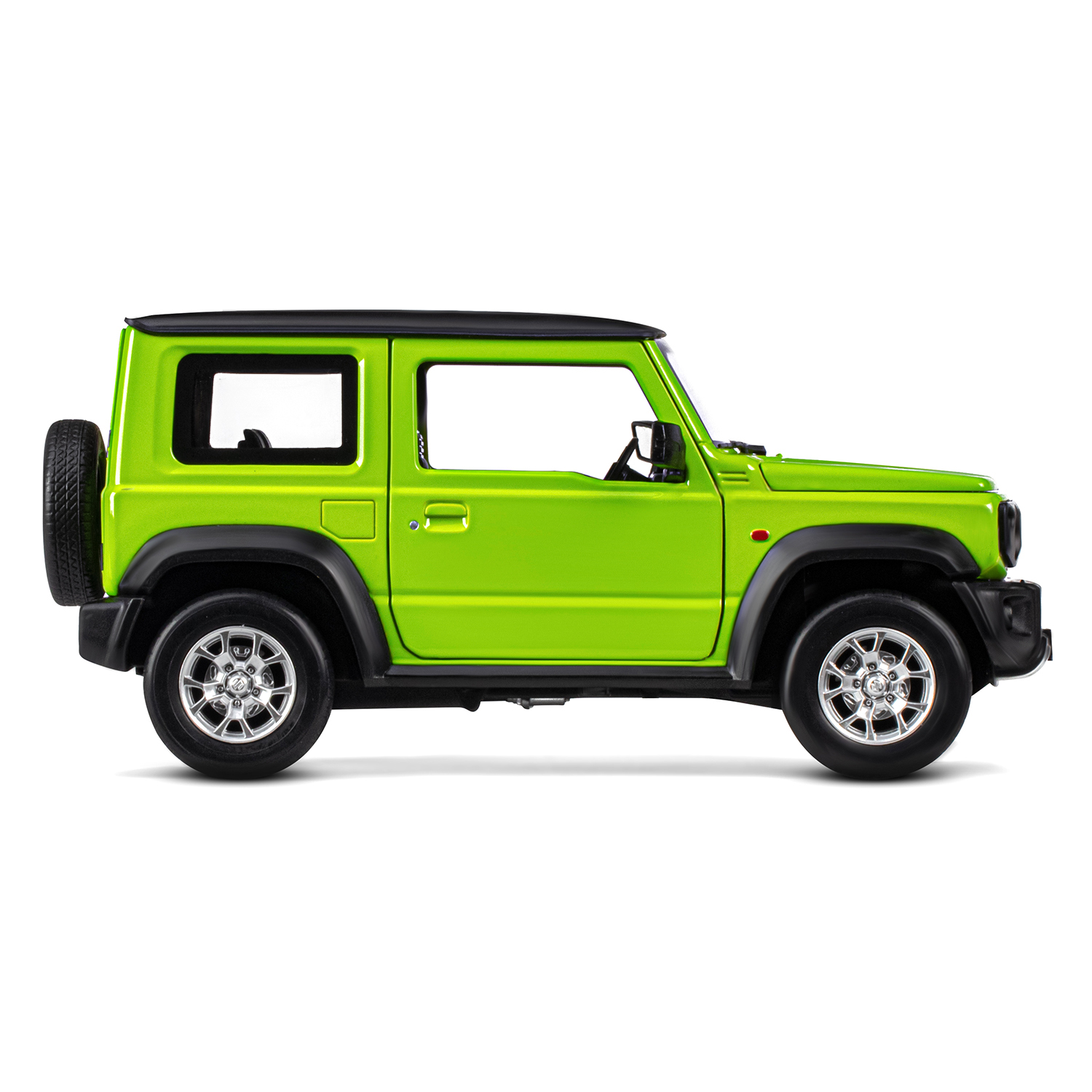 Купить 1251508JB Машинка металлическая, 1:18, Suzuki Jimny, зеленый,  открываются двери, капот и баг ТМ 