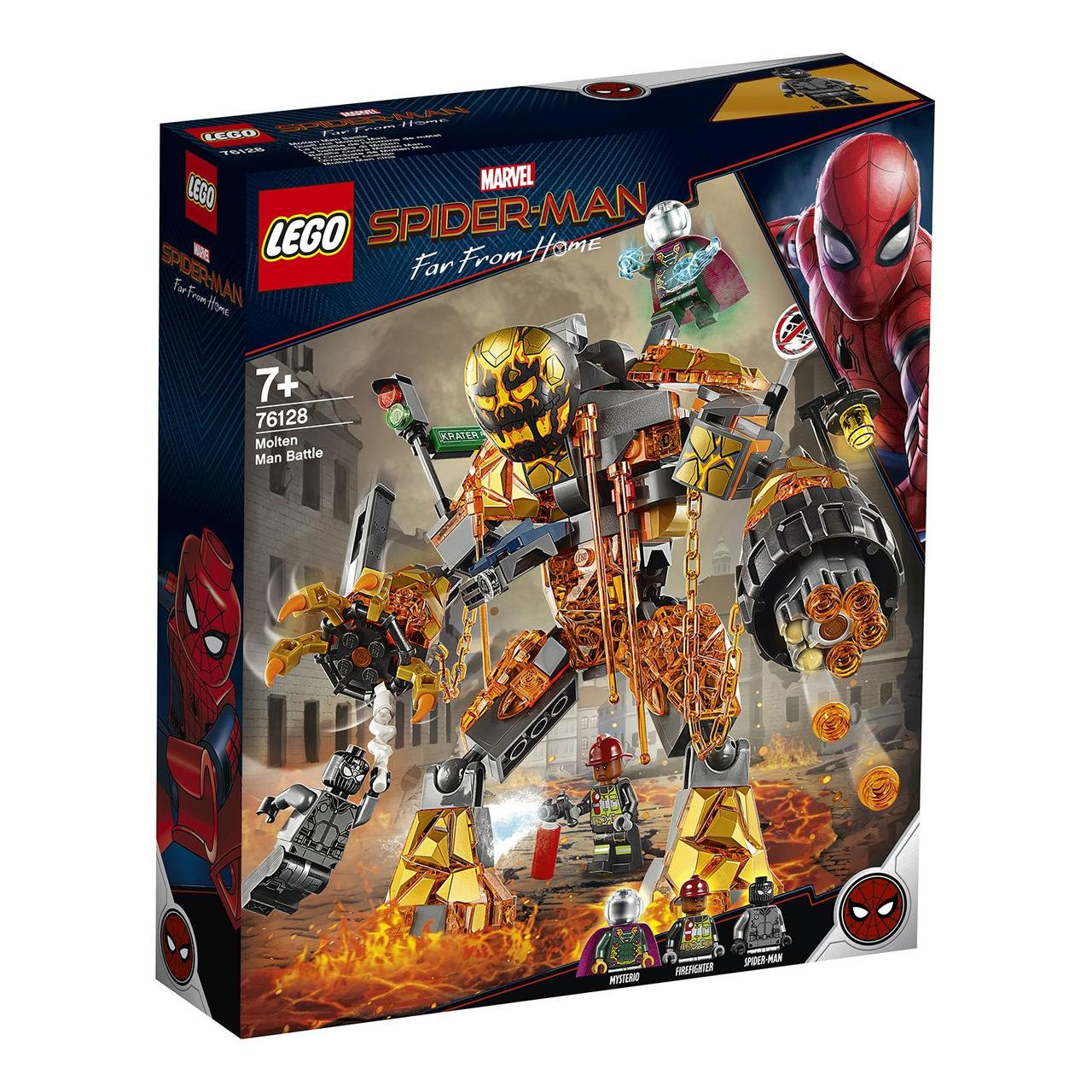 Купить Lego 76128 Игрушка Супер Герои Бой с Расплавленным Человеком - цена  от 1 908 ₽ в Симферополе