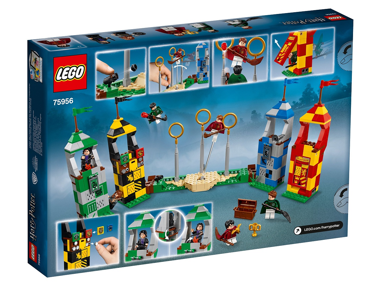 Купить Lego 75956 Игрушка Гарри Поттер Матч по квиддичу - цена от 2 489 ₽ в  Саки