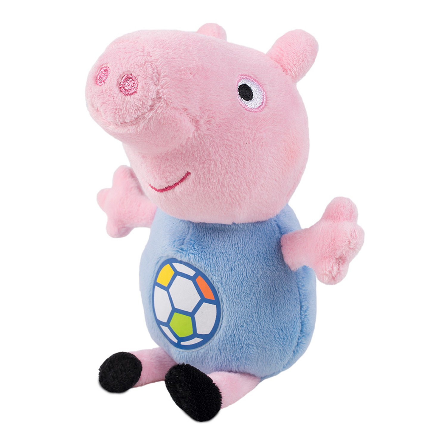 Купить 34795 Свинка Пеппа. Мягкая игрушка Джордж с мячом, звук. ТМ Peppa  Pig - цена от 786 ₽ в Красноперекопске