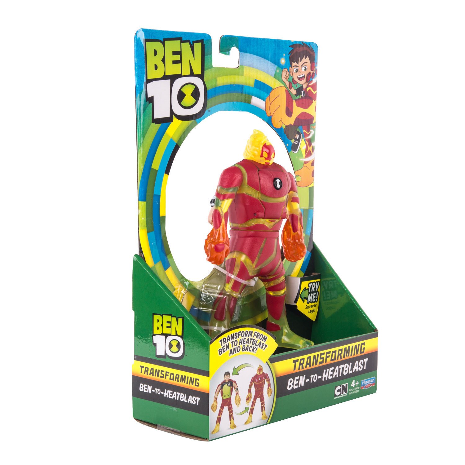 Купить Ben 10 76691 Фигурка-трансформер Бен-Человек-огонь 12,5см - цена от  1 499 ₽ в Симферополе