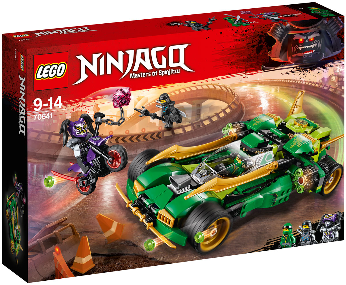 Купить Lego 70641 Игрушка Ниндзяго Ночной вездеход ниндзя - цена от 2 489 ₽  в Саки