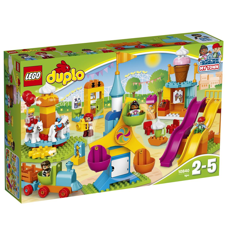 Купить Lego 10840 Игрушка Дупло Большой парк аттракционов - цена от 4 564 ₽  в Алуште