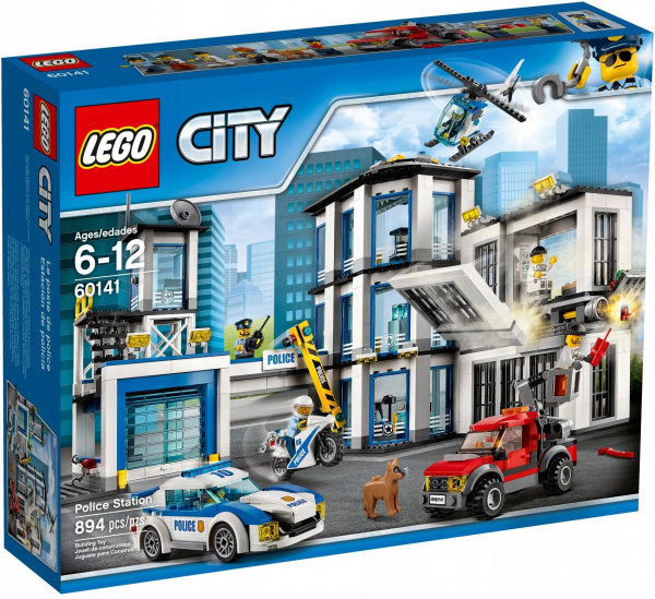 Раскраска LEGO FCBW-6001S1 City.Полицейский