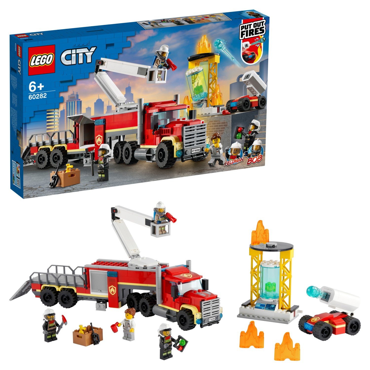 Купить 60282 Констр-р LEGO City Команда пожарных - цена от 5 076 ₽ в Джанкое