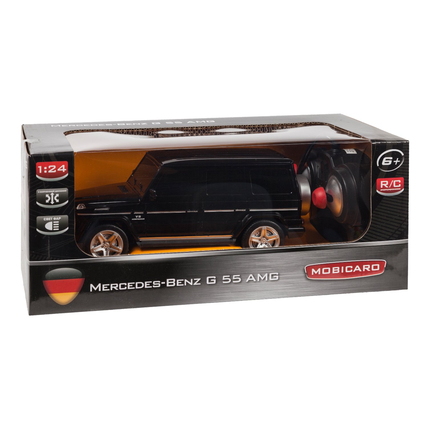 Купить 30500B Машина р/у 1:24 Mercedes-Benz G55 Цвет Черный  Радиоуправляемые игрушки - цена от 1 323 ₽ в Саки