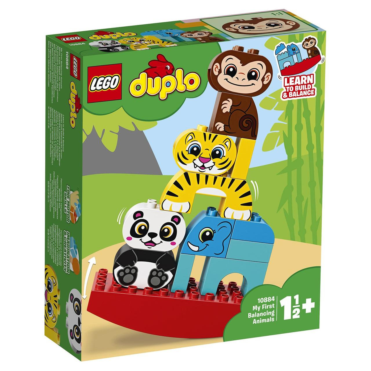 Купить 10884 Констр-р LEGO DUPLO My First Мои первые цирковые животные -  цена от 1 149 ₽ в Саки