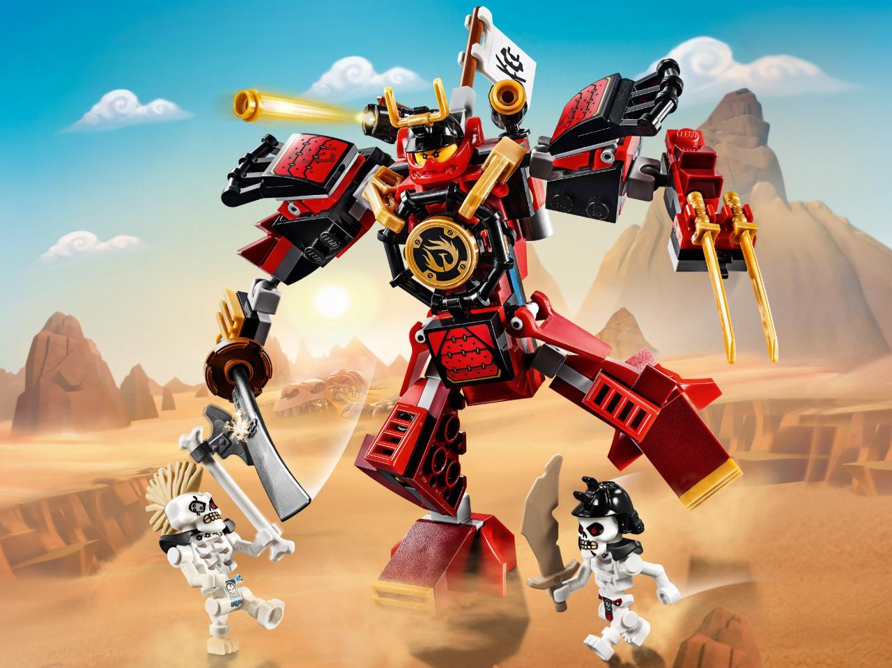 Купить Lego 70665 Игрушка Ниндзяго Робот-самурай - цена от 829 ₽ в Саки