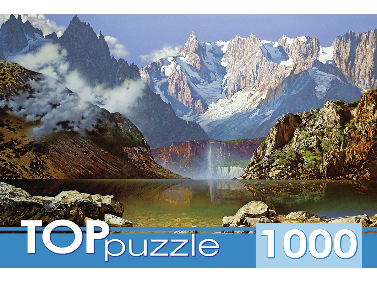 Купить РУКТП1000-1058 TOPpuzzle. ПАЗЛЫ 1000 элементов. РУКТП1000-1058 А.  Головин. Горное озеро Пазлы и 3Д пазлы - цена от 303 ₽ в Красноперекопске