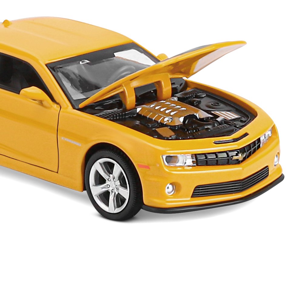 Купить 1251155JB Машинка металл. 1:32 Chevrolet Camaro SS, желтый, инерция,  свет, звук, откр. двери, в/к - цены в Симферополе