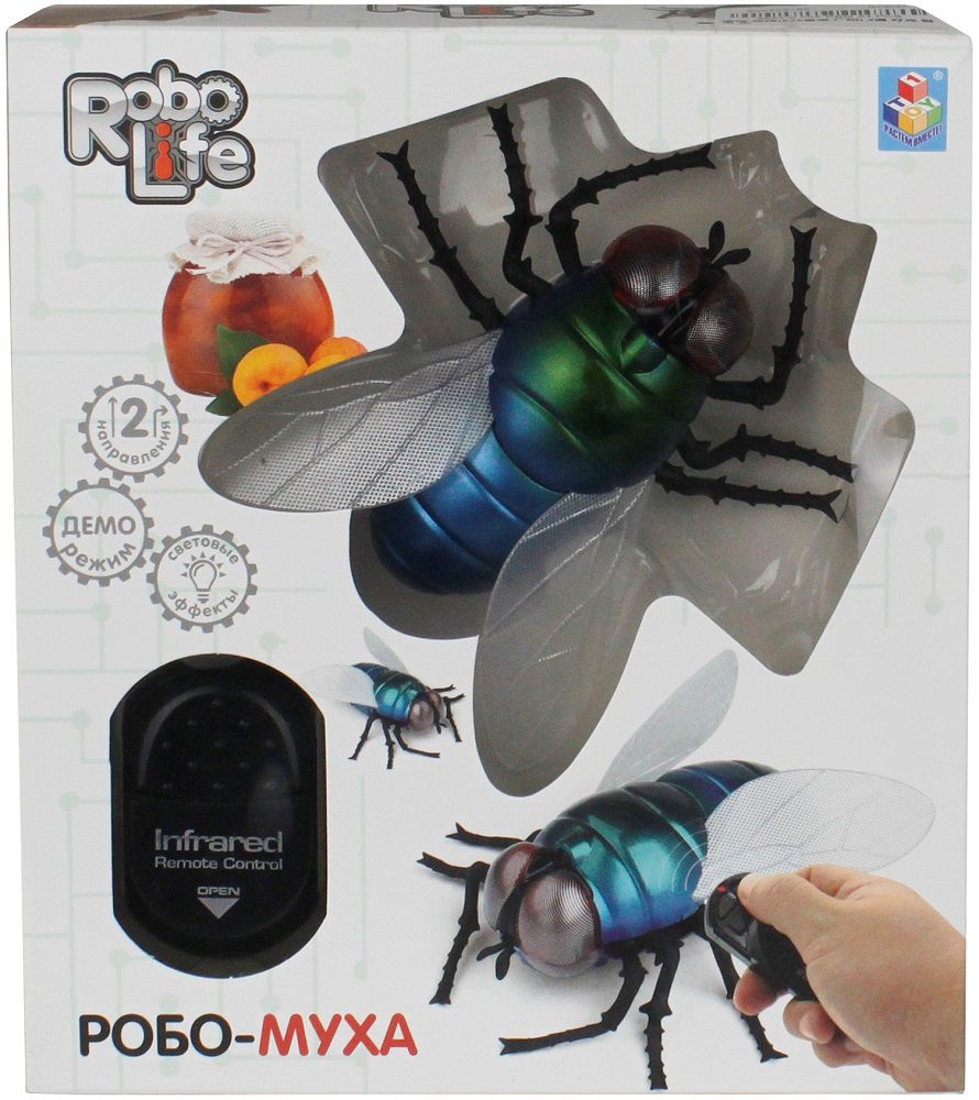 Купить Т14326 1 toy Игрушка Робо-муха на ИК управлении  (10129060/110119/0000114) Радиоуправляемые игрушки - цена от 853 ₽ в Саки