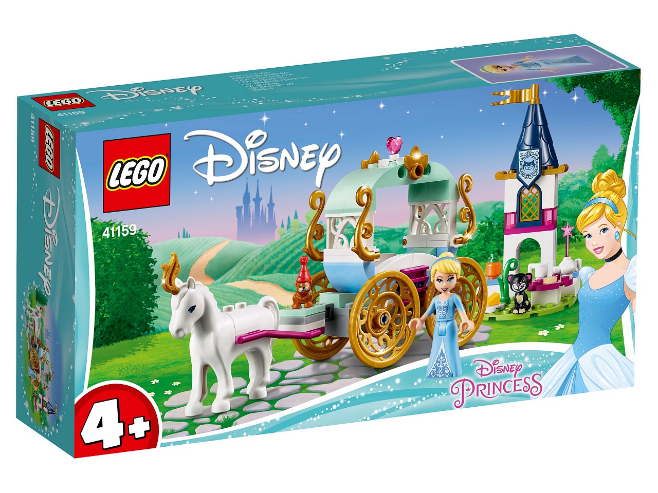 Купить 41159 Констр-р LEGO Disney Princess Карета Золушки - цена от 1 502 ₽  в Саки