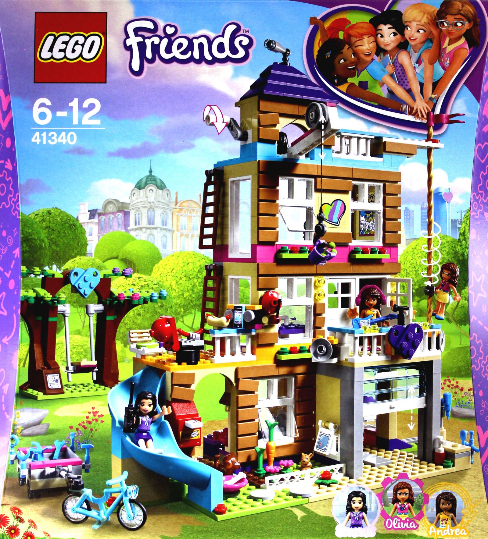 Купить Lego 41340 Игрушка Подружки Дом дружбы - цена от 4 398 ₽ в  Симферополе