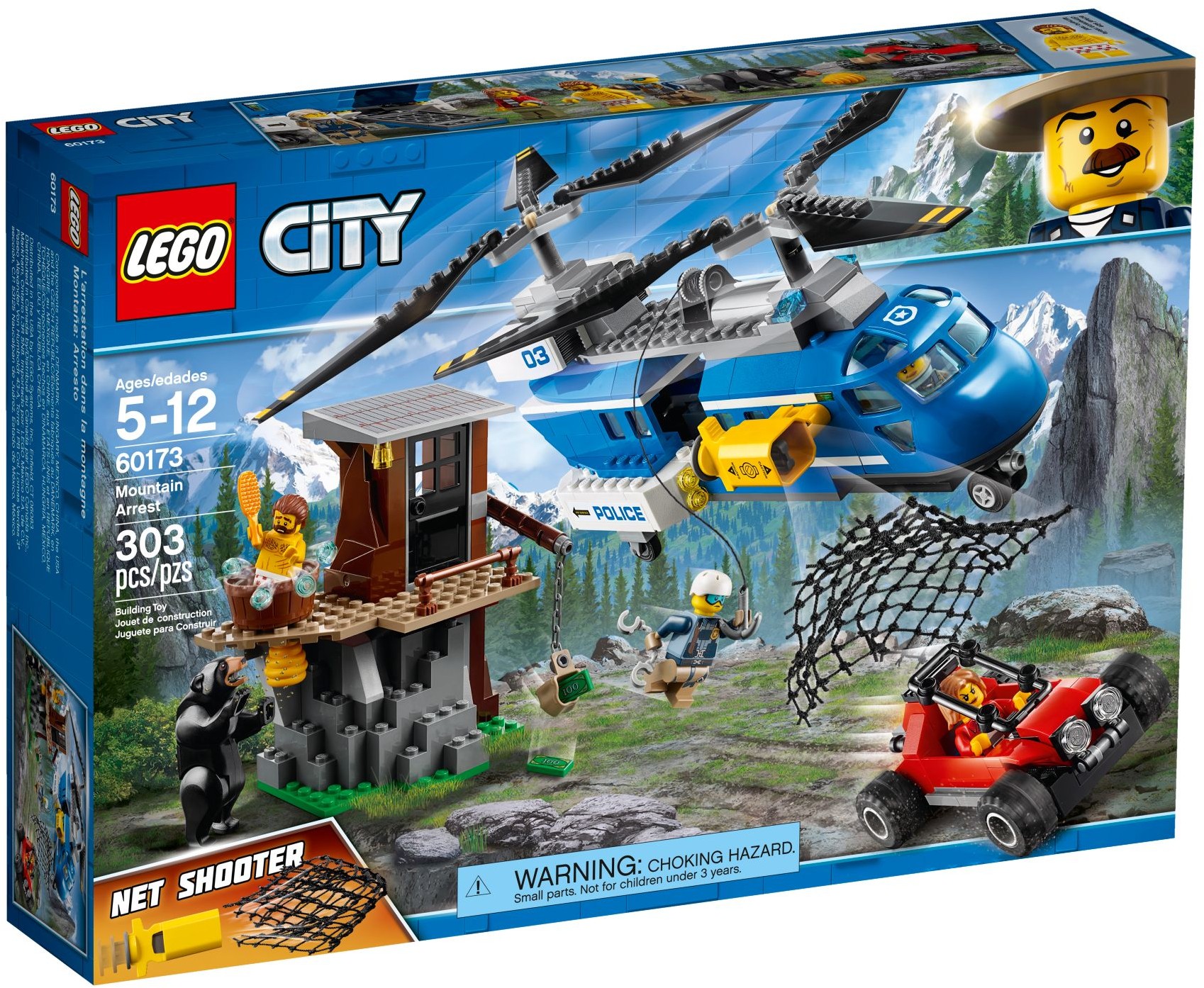 Купить 60173 Констр-р LEGO City Погоня в горах - цена от 3 092 ₽ в Саки