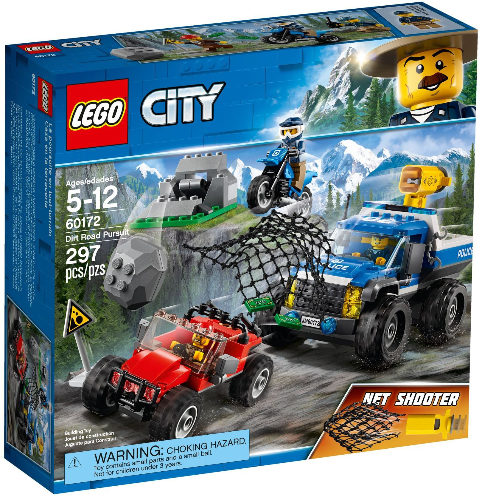 Купить 60172 Констр-р LEGO City Police Погоня по грунтовой дороге - цена от  1 765 ₽ в Алуште