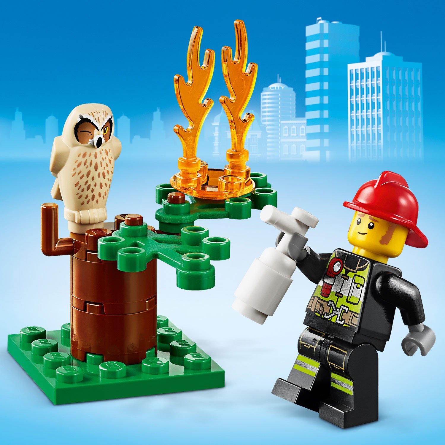 Купить 60247-L Конструктор LEGO CITY Fire Лесные пожарные - цена от 853 ₽ в  Саки