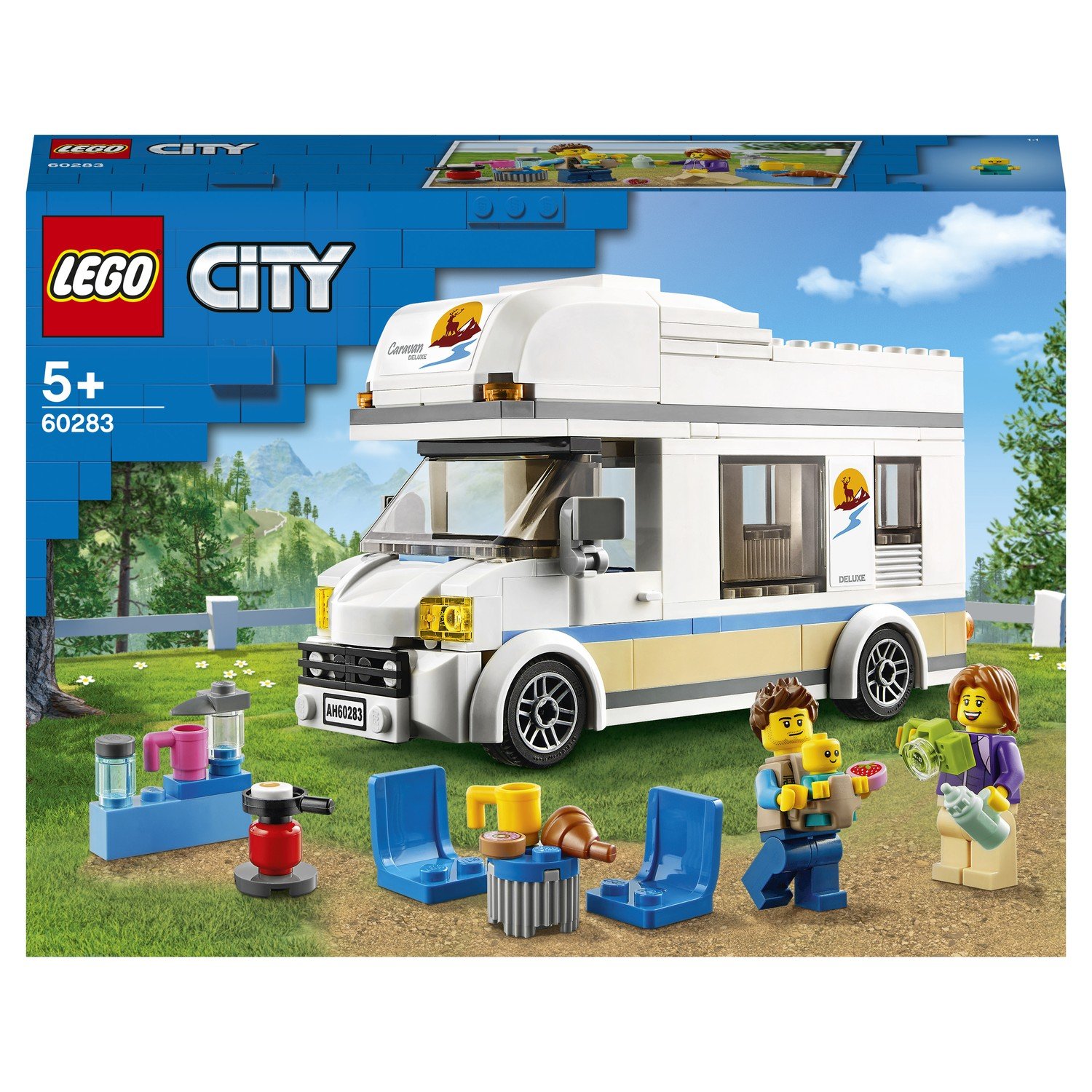 Купить 60283-L Конструктор LEGO CITY Great Vehicles Отпуск в доме на  колесах - цена от 1 706 ₽ в Саки