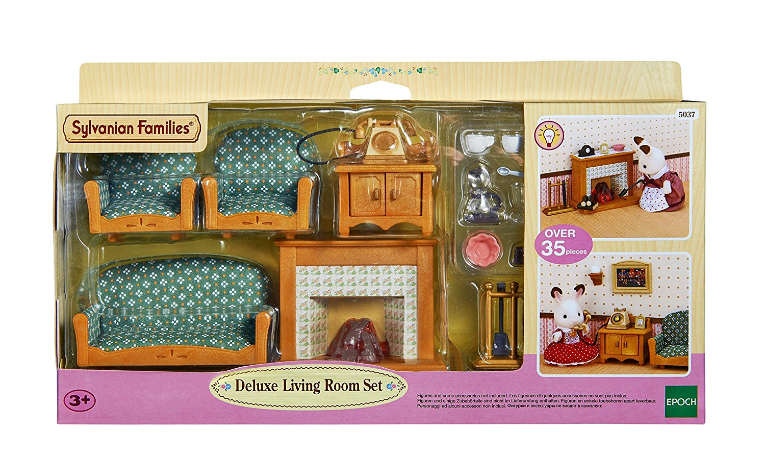 Набор Sylvanian Families Коляска для двойни (4533)