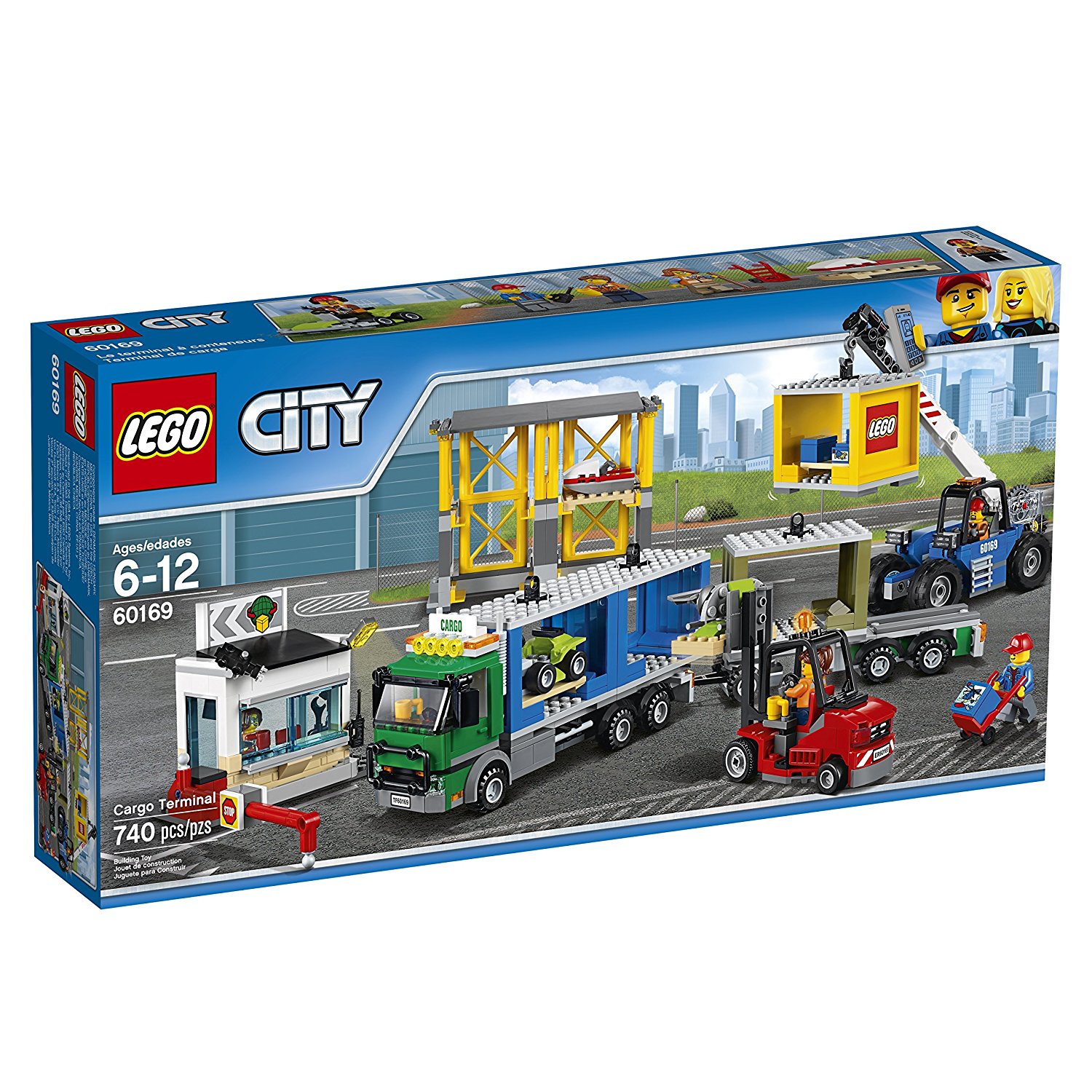 Купить Lego 60169 К-р Город Грузовой терминал - цена от 4 168 ₽ в Саки