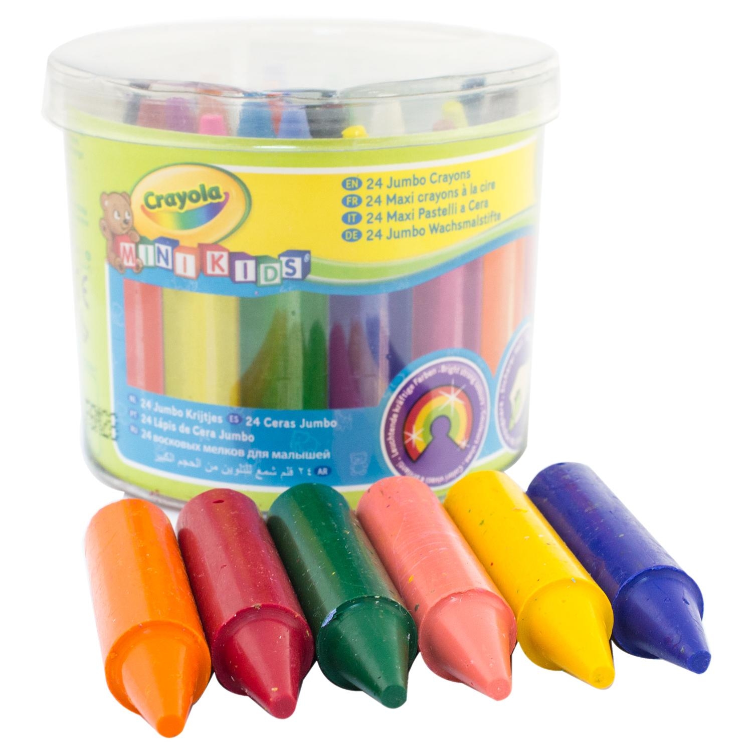 Купить Crayola 0784 Восковые мелки в баночке 24 шт. Мел - цена от 338 ₽ руб  в Бахчисарае