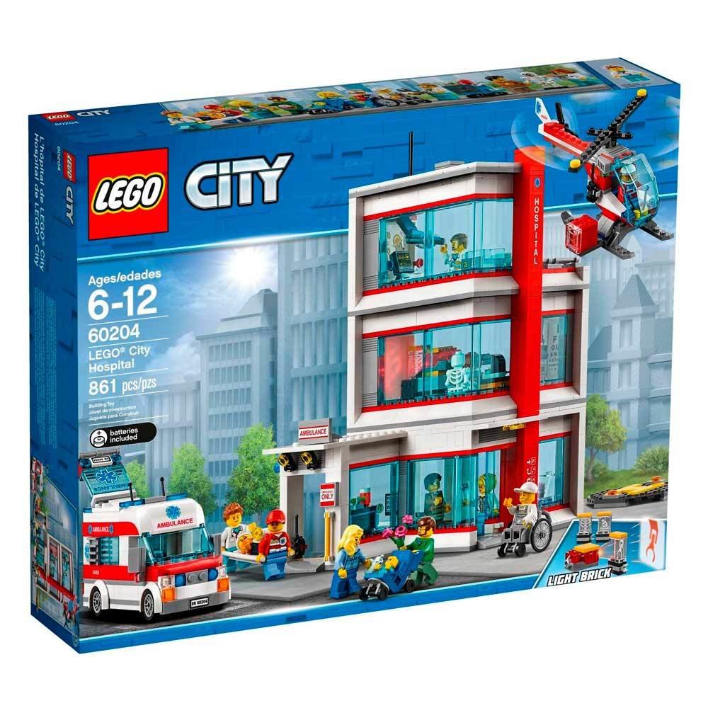 Купить Lego 60204 К-р Город Городская больница - цена от 4 850 ₽ в  Симферополе