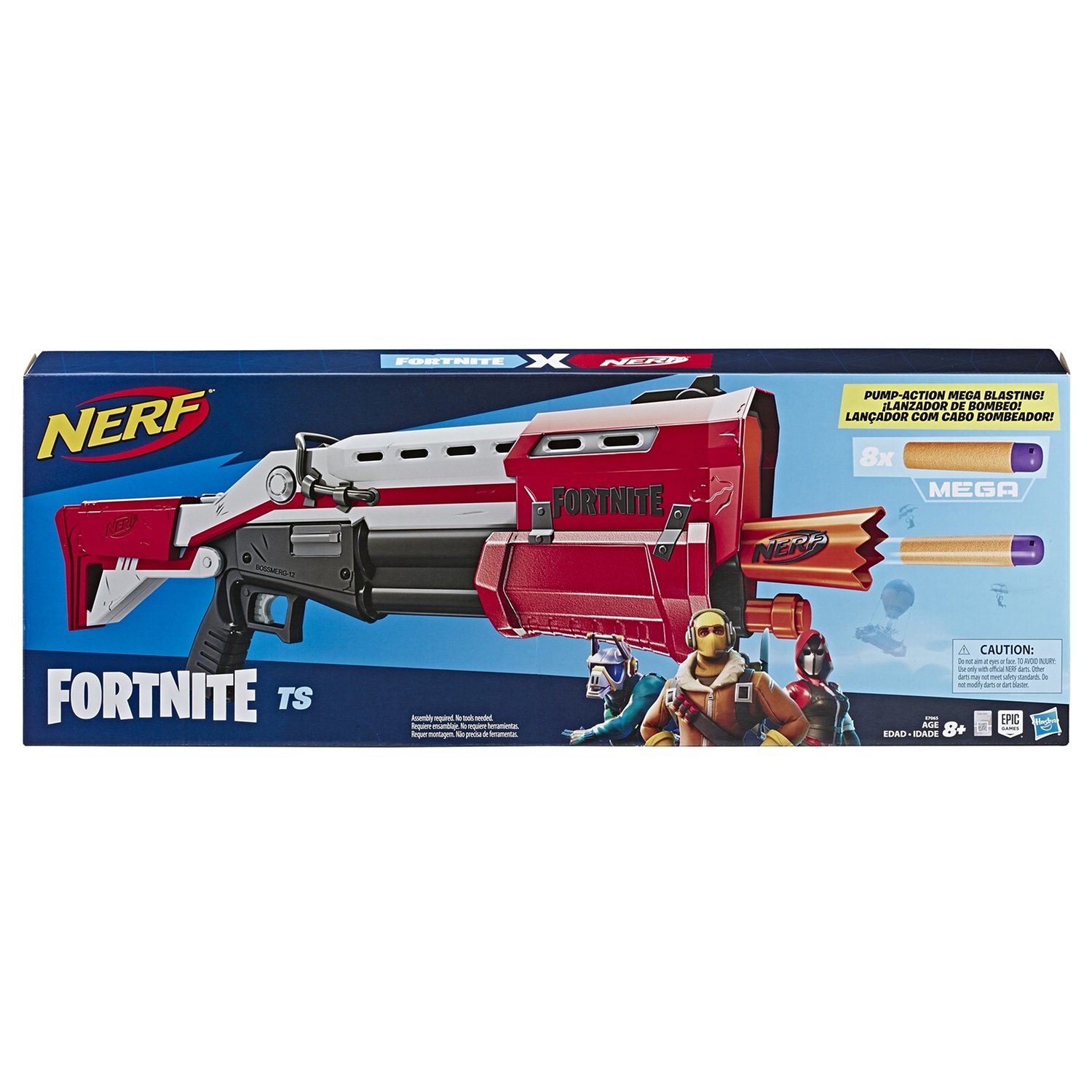 NERF E7065EU4 Игрушка бластер НЁРФ Фортнайт Дробовик