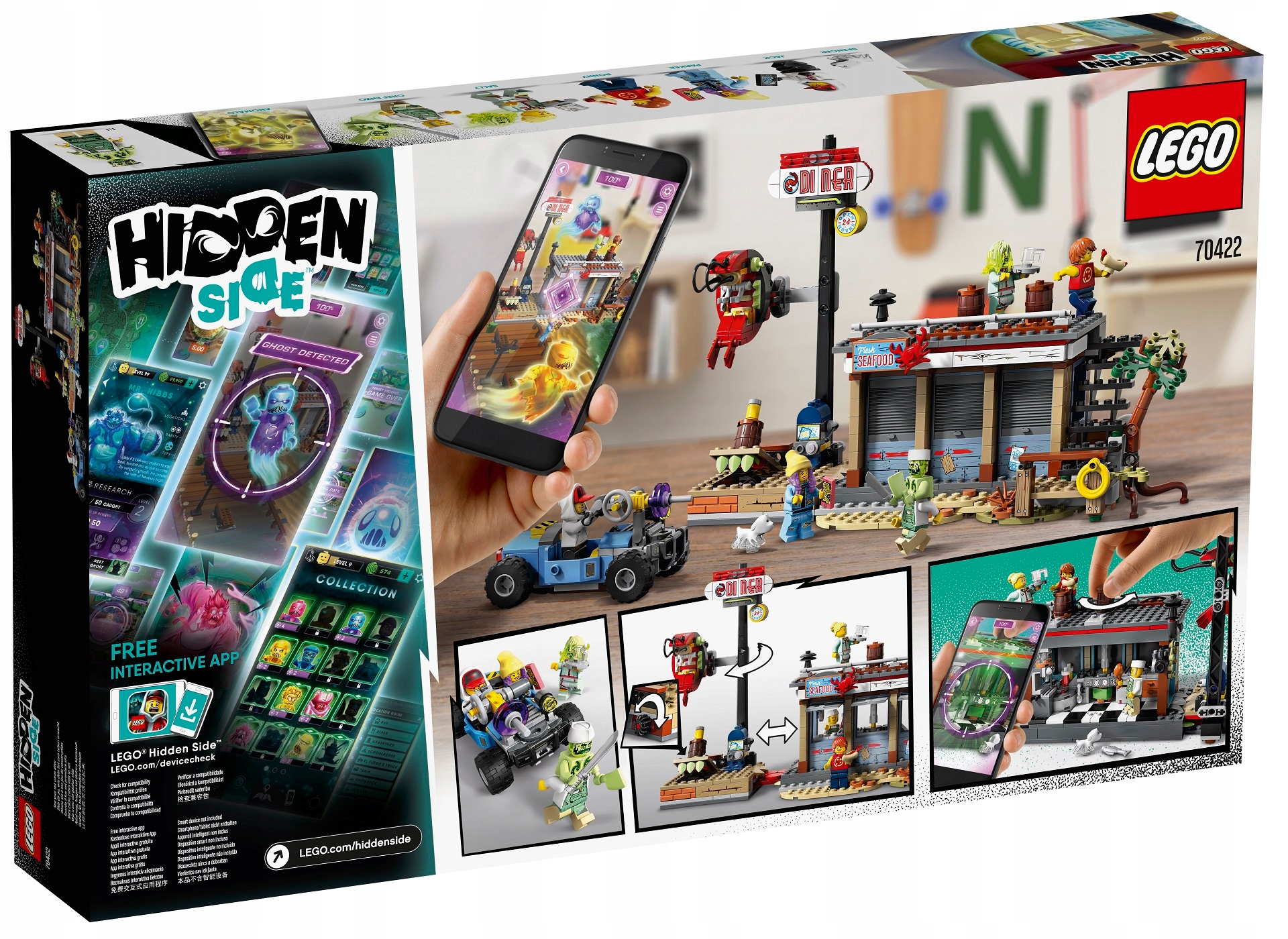 Купить Lego 70422 Игрушка Hidden Side Нападение на закусочную - цена от 3  153 ₽ в Саки