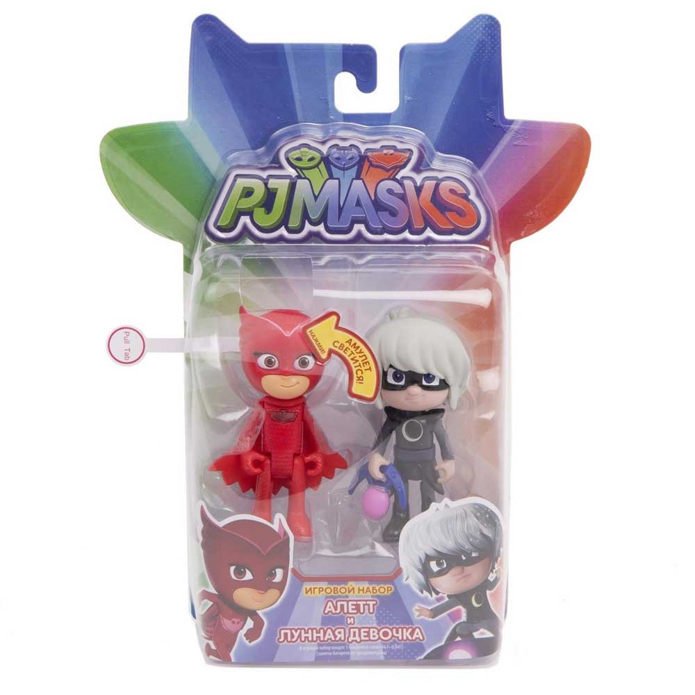 Купить Росмэн 33287 PJ masks Игр. н-р Аллет (свет) и Лунная девочка - цена  от 1 063 ₽ в Ялте