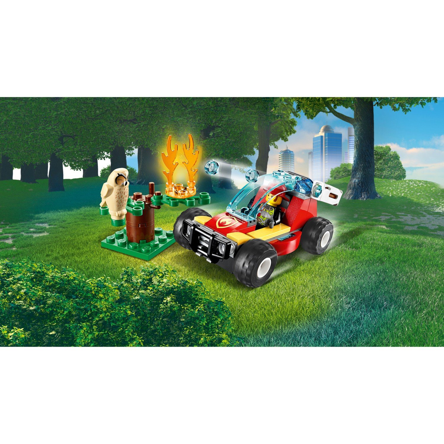 Купить 60247-L Конструктор LEGO CITY Fire Лесные пожарные - цена от 853 ₽ в  Симферополе