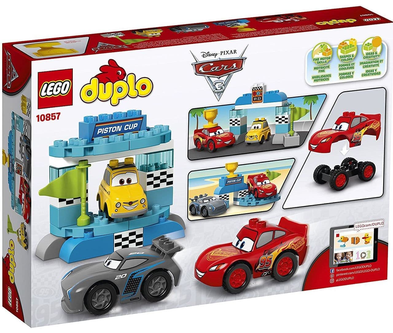 Купить Lego 10857 Игрушка Дупло Гонка за Кубок Поршня - цена от 1 659 ₽ в  Саки