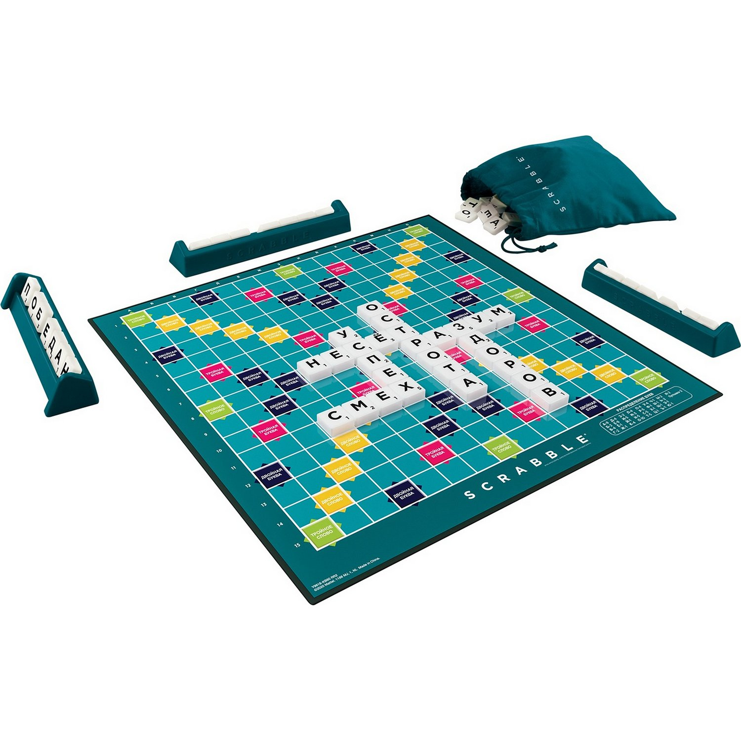 Купить Игра 9618Y Скрэббл Классический Scrabble Развлекательные игры - цена  от 1 802 ₽ в Ялте