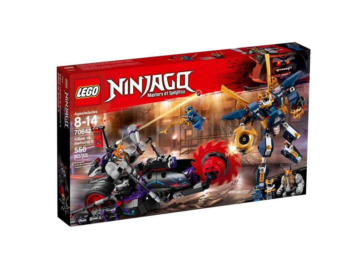 Купить Lego 70642 К-р Ninjago Киллоу против Самурая Икс - цена от 3 126 ₽ в  Алуште