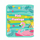 миниатюра Папка для труда А4 ПЧЕЛКА "PINK FLAMINGO", пластиковая, на молнии (ПТР-1 PINK FLAMINGO 2021)