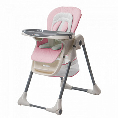 CARRELLO CRL-9502/1 Стульчик для кормления Toffee Candy Pink