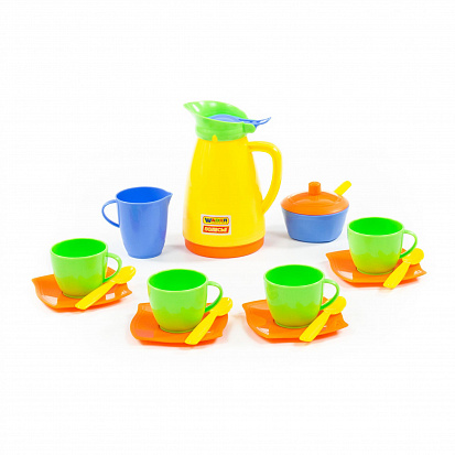 Фото товара ПОЛЕ40619 Набор детской посуды "Алиса" на 4 персоны