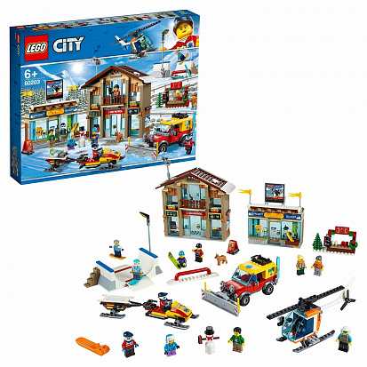 Фото Lego 60203 Игрушка Город Горнолыжный курорт