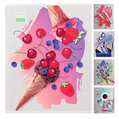 057373 Тетрадь А5 40 л. клетка ХАТБЕР ECO "КЛАСС "С "ЧТО ЛЮБЯТ ДЕВОЧКИ?", скоба (40Т5С1 Что любят де