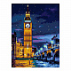 миниатюра LORI Ам-047 Алмазная мозаика 30*40 см (частичное заполнение) "Ночь в Лондоне"