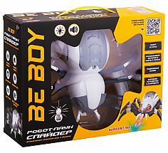 IT108853 Робот-паук "Beboy" на пульте р/у, подвижные лапки, знает 25 фраз, рассказывает факты о паук